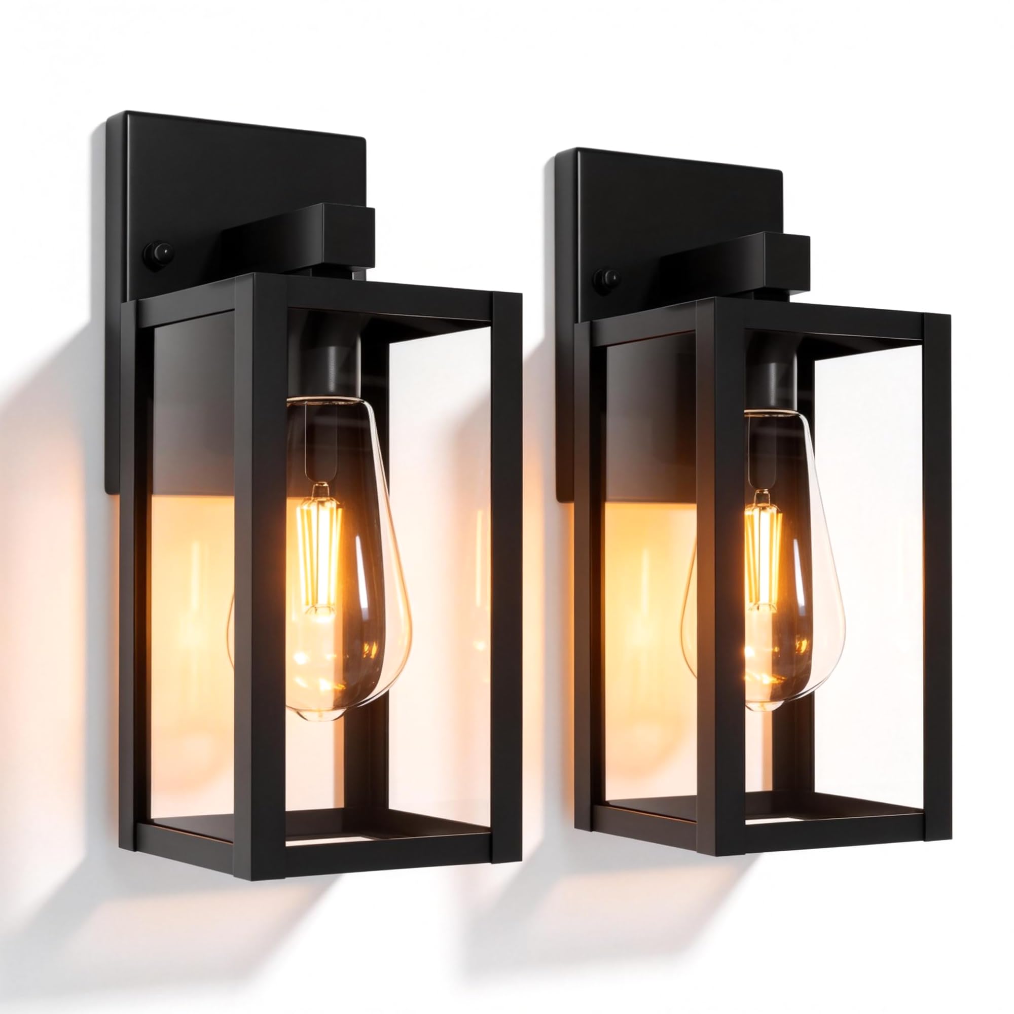 Outdoor Wall Light Fixtures Anti-Rust Porch Lights Outdoor Waterproof Exterior Porch Light Exterior Lighting Fixtures Front Door Wall