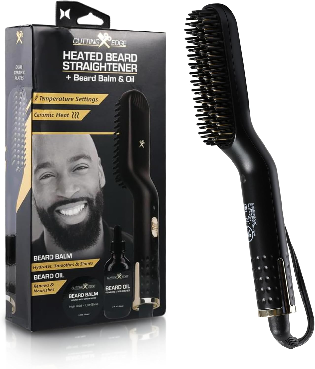 Beard Oil The Beard Straightener Wild Willies Cutting Edge Heated