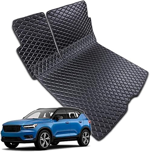 7DEEKEI Alfombrilla antideslizante para maletero y respaldo trasero para Volvo XC402022-2024 Volvo C40 2018-2024