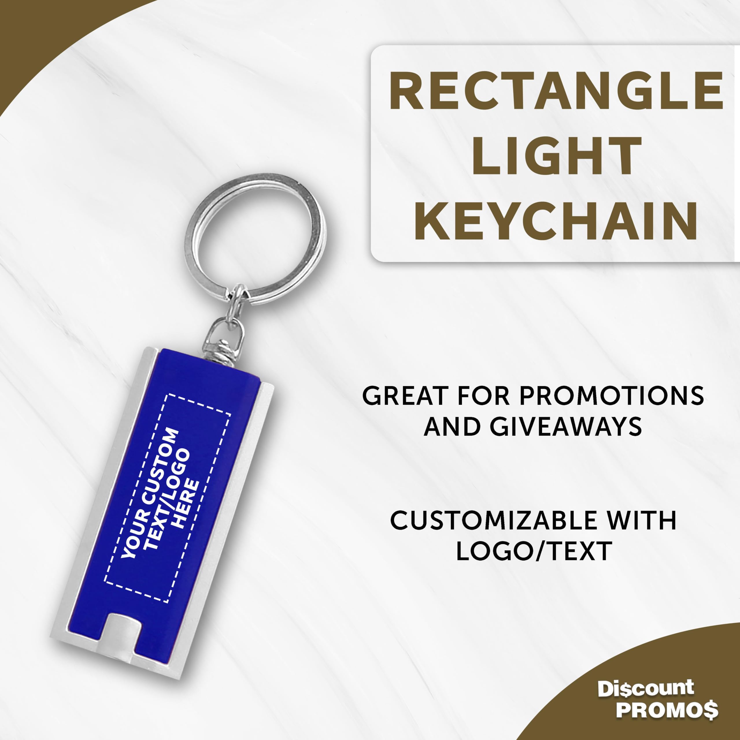 Amazon.com: DISCOUNT PROMOS Personalised Flashlight Keychains set