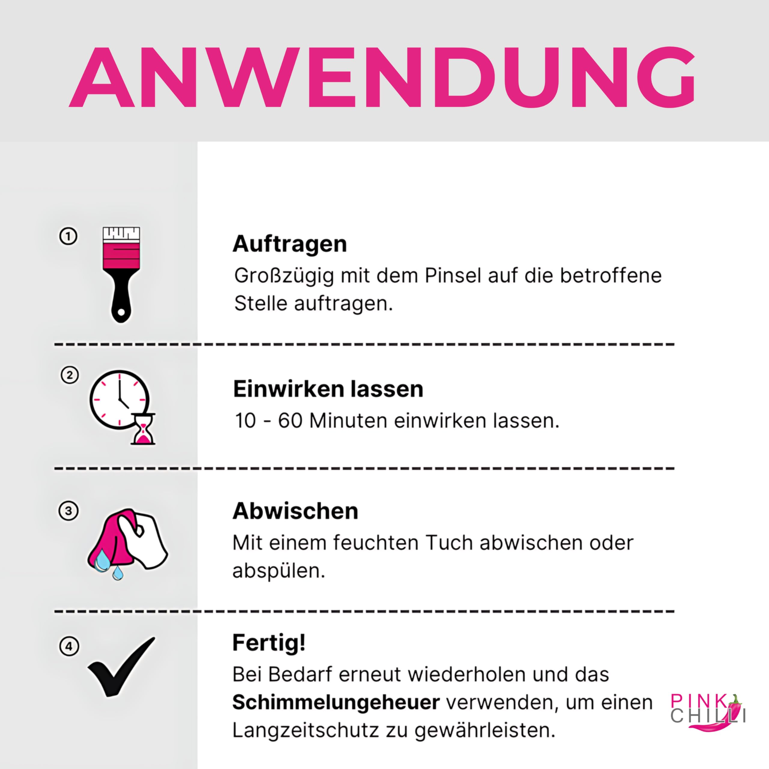 Schimmelschutz Set 2 x 1l - Schimmelabwehrmittel Badezimmer mit Langzeitschutz - Schimmelvorbeugung Wand ohne schädliche Chemikalien - Schimmelbekämpfungsmittel - Schimmelreiniger