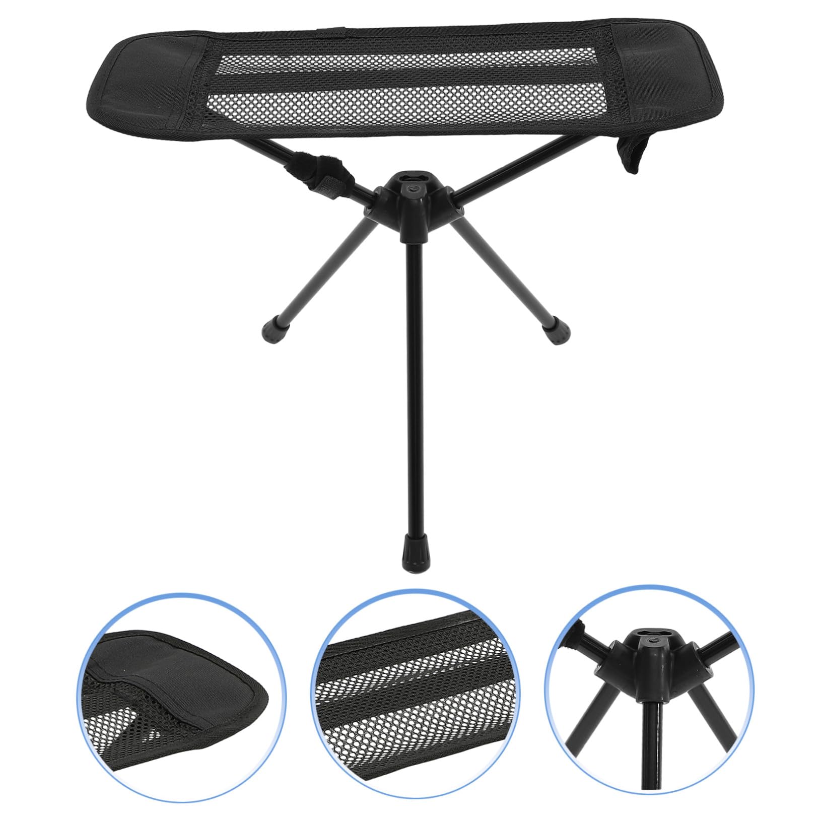 PRETYZOOM Tabouret Pliable Camping Léger Portable Chaise Pliante Multifonction pour Randonnée Jardin Pique- Siège Extérieur Compact