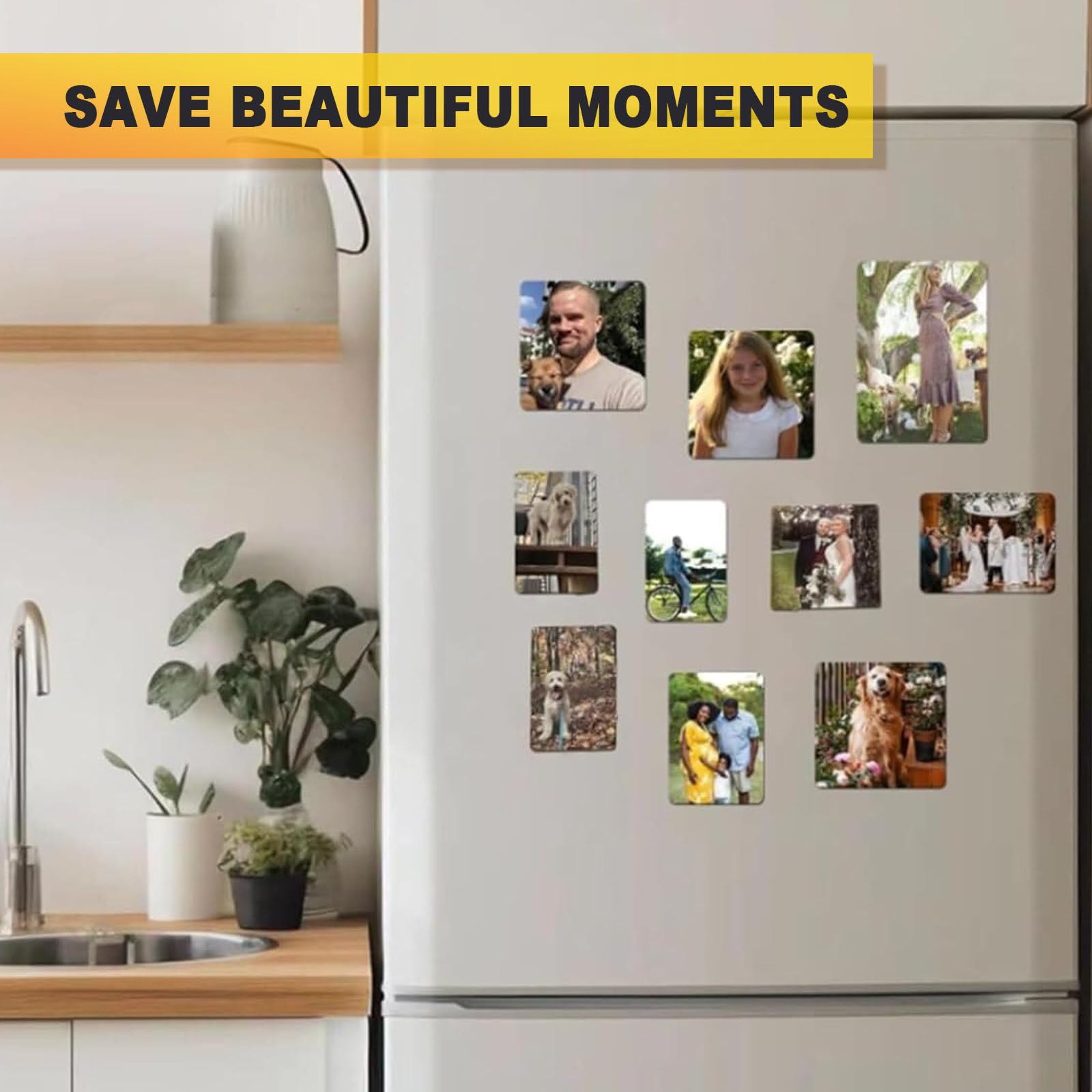 Máquina para Hacer imanes fotográficos instantáneos para Aficionados al Bricolaje: Kit de Prensa de 5 x 5 cm, Incluye Herramienta para Cortar Papel.