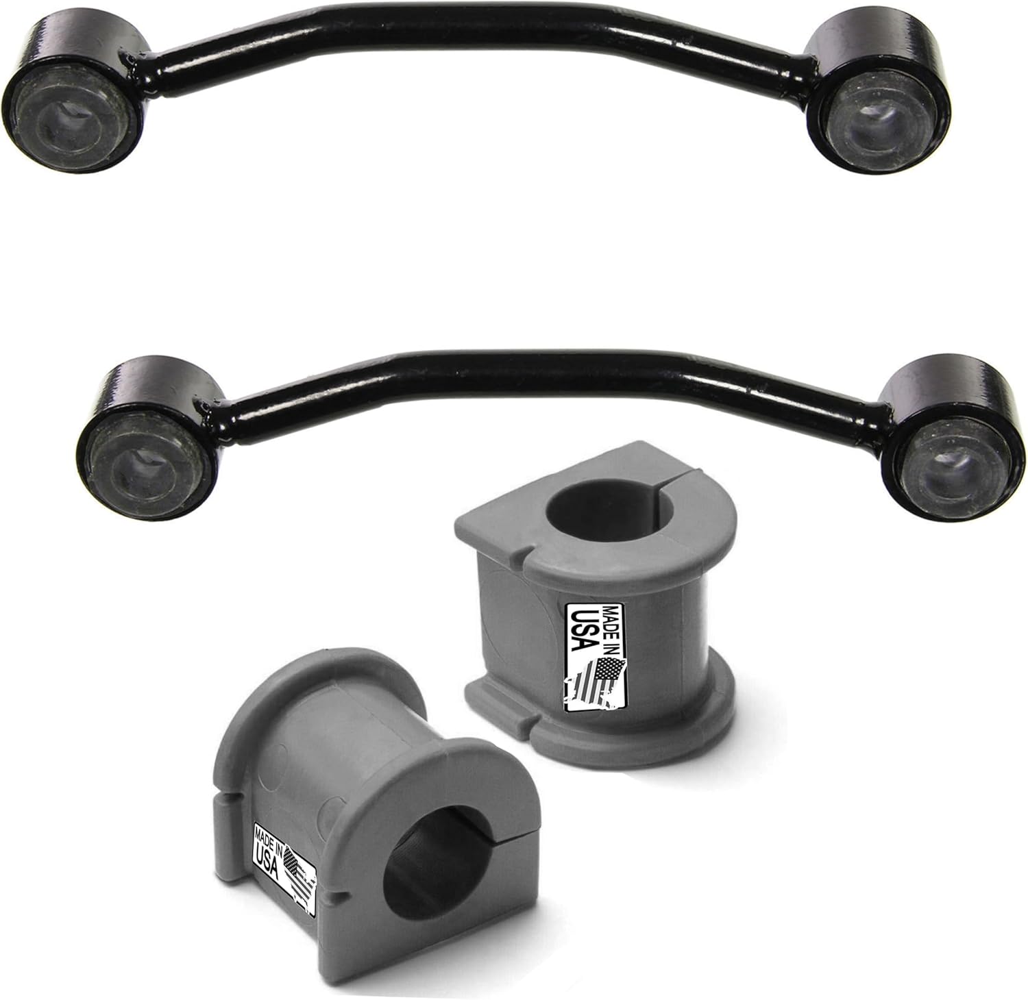 Suspension Dudes 4PC Front Sway Bar Stabilizer Bushing Kit FITS Wrangler 1987-1995, K3168 22-23 MM Bar