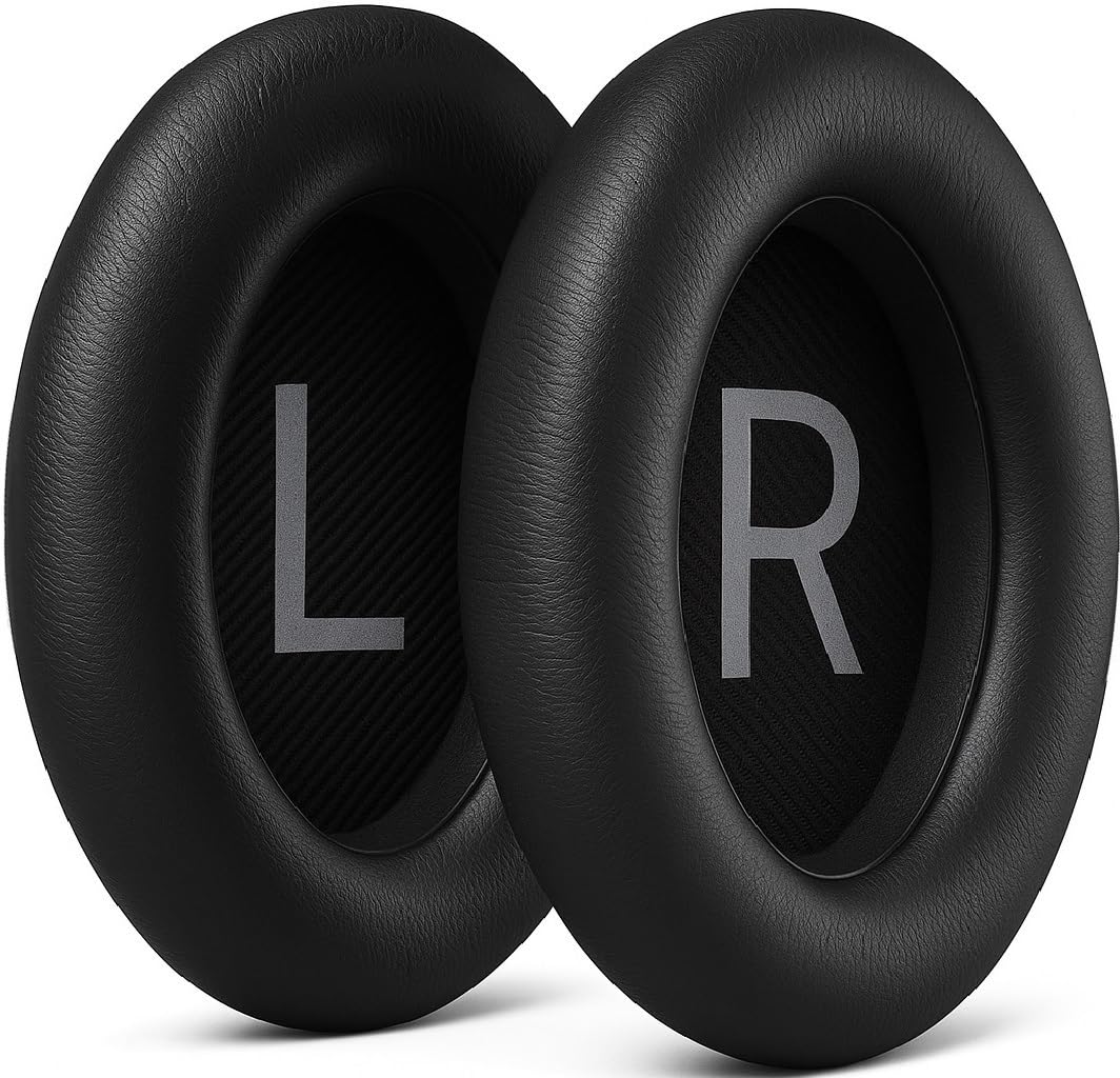 GLOBAL TECH Ersatz Ohrpolster für Bose 700 (NC700) Noise Cancelling Kopfhörer Headphones, Premium Ersatzpolster Earpads mit weicherem Leder und Lärmreduzierender Schaumstoff