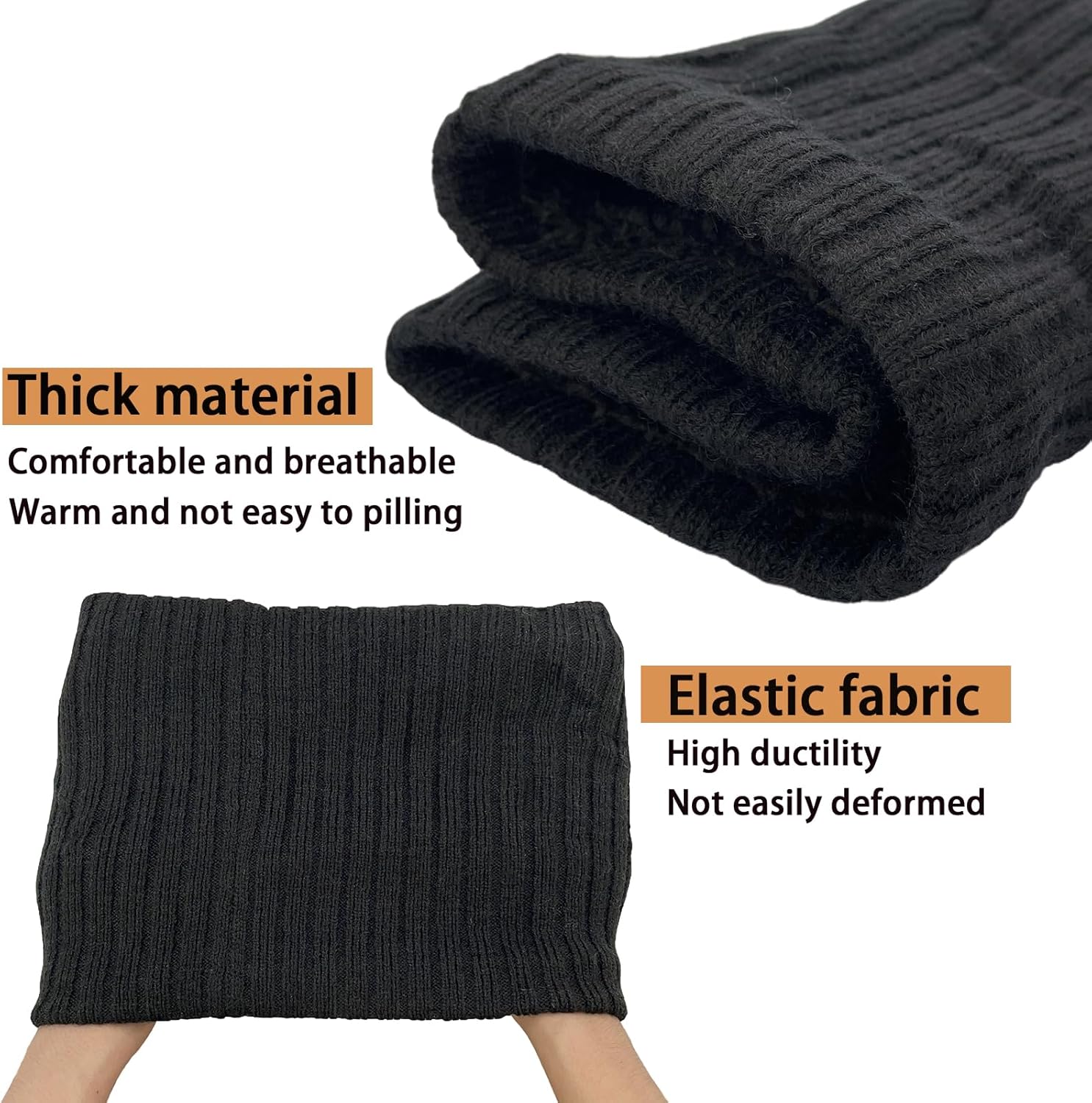 Winter Neck Gaiter for Women Men Thermal Fleece Neck Warmer Windproof Face Cover Ski Mask Gift for Cold Weather - Image 3