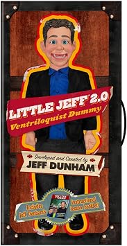 Jeff Dunham - 22 Little Jeff 2.0 Ventriloquist Dummy | Great Puppet Gift for Performance or Collection