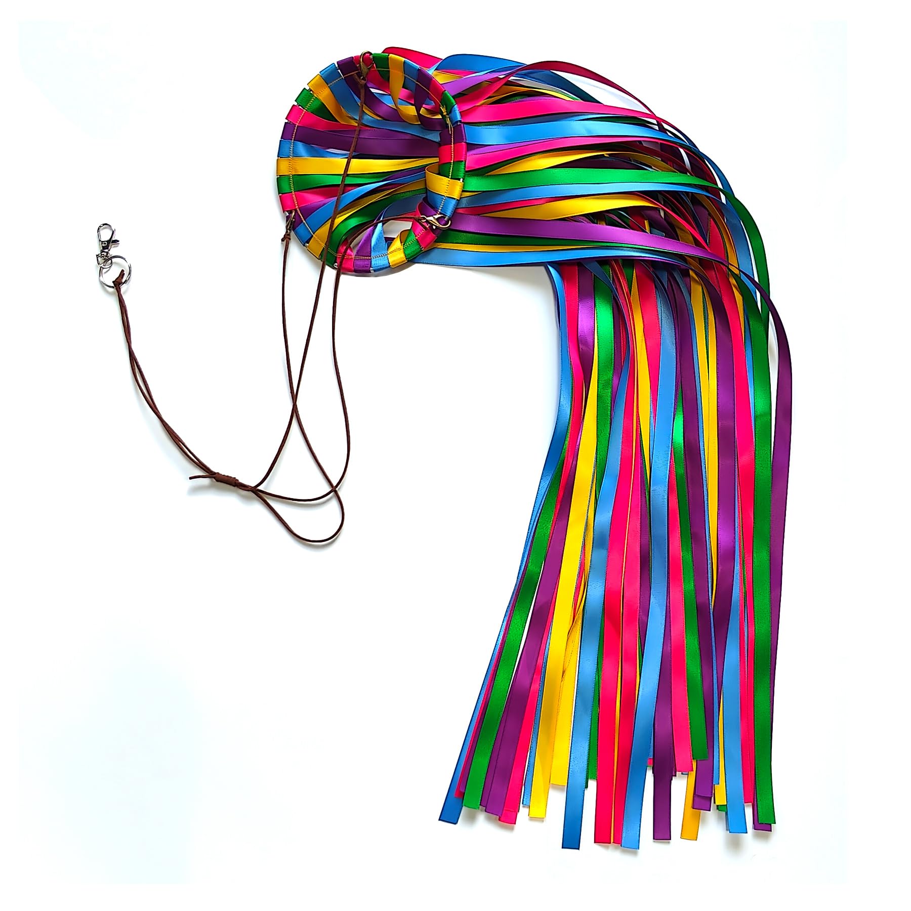 Satin Ribbon Windsock Streamer, Outdoor Decorations for Your Patio, Garden, Yard, Dock and Camper, 49-Inch, WS-49K-01