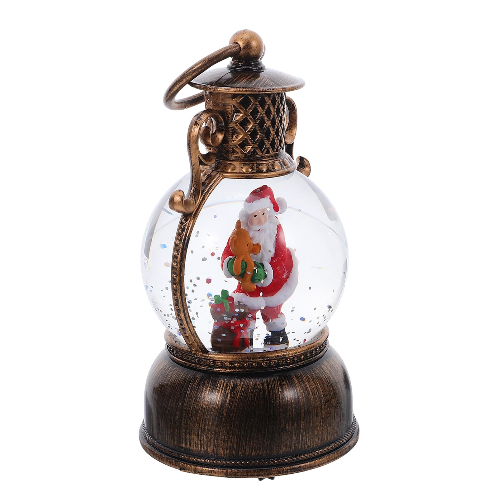 Adorno de Papá Noel musical y luminoso para regalar en fiestas navideñas