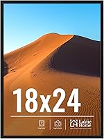 Vista 92 de LaVie Home Marco de fotos de 2 x 3, marco de fotos negro de 2 x 3 con plexiglás HD, marco de visualización de 2 x 3, 1 paquete, colección clásica