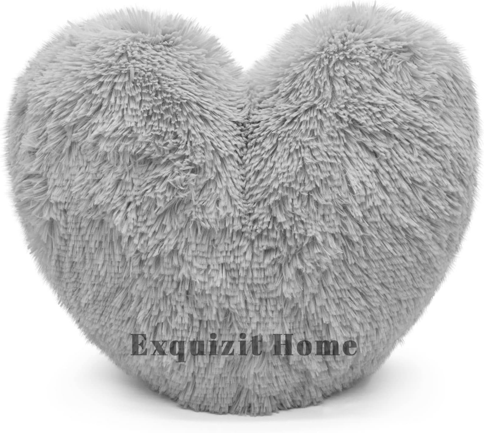 Duck Egg Blue Catherine Lansfield Cuddly Faux Fur 45cm X 45cm Filled - View #3