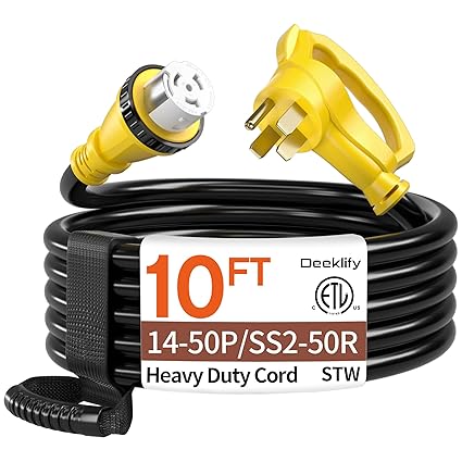 10FT 50 Amp Generator Cord
