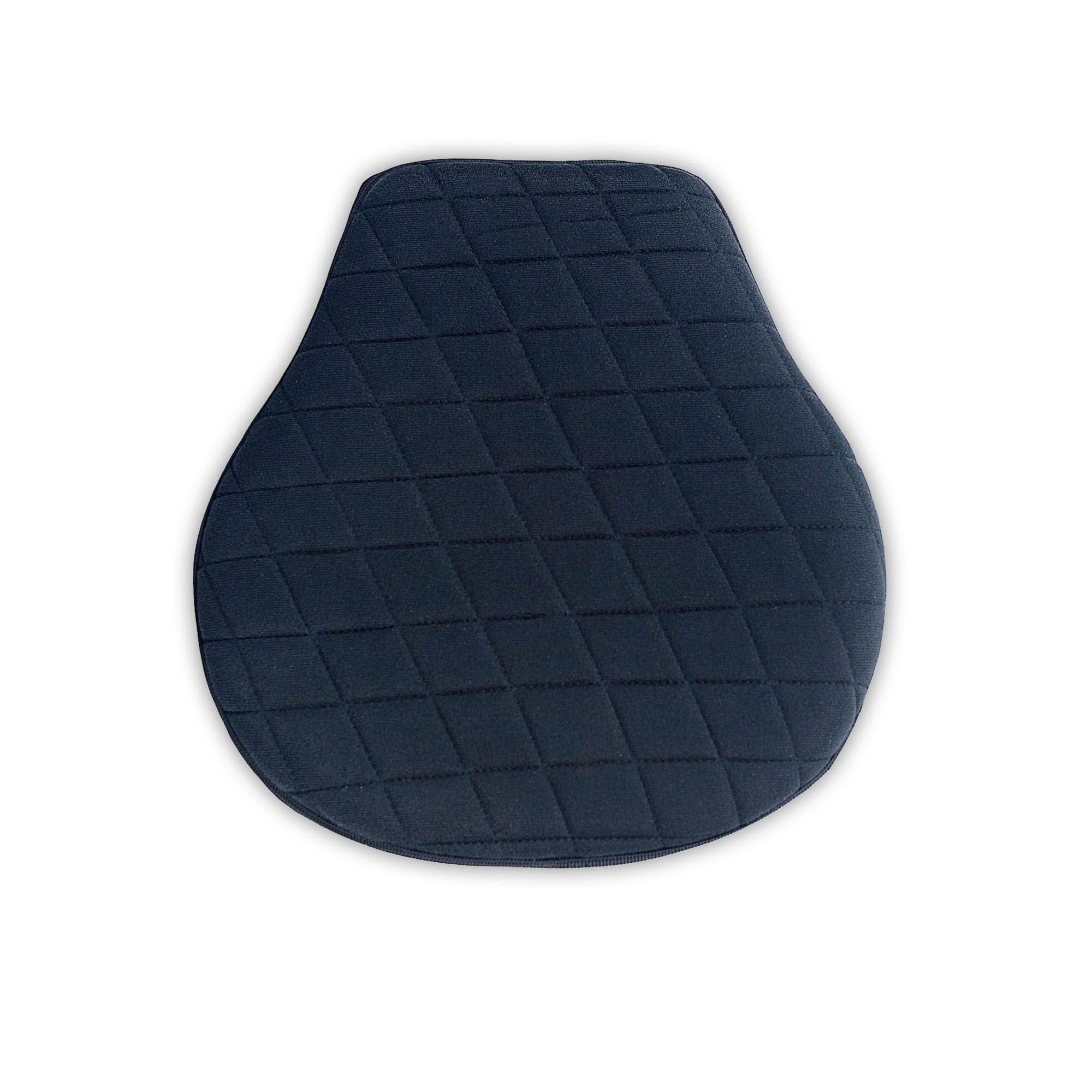 IND STURGIS LLCDNS1000 Motorcycle Driver Gel Seat Pad Cushion with Memory Foam for Comfortable Travel, 16 x 15 x 2, Black