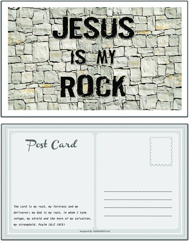 NewEights Christian Inspirational Bible Verses Postcards - How Great is Our God (60-Pack) - Enticements Rewards for MINISTRIES and Sunday Schools