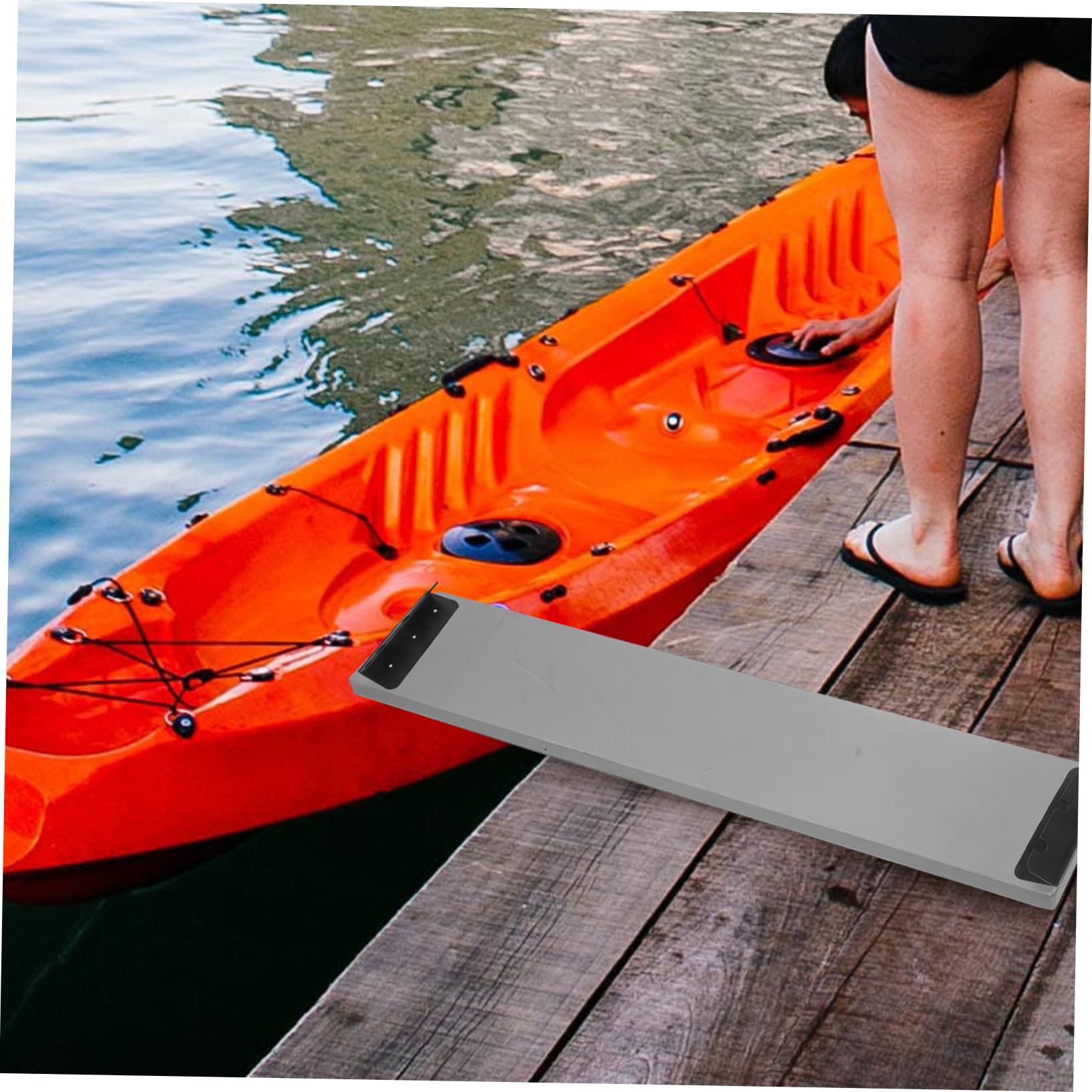 KICHOUSE Boat Seat Accessories Inflatable Boat Seat Hook Clip Plastic Stylish Design Quick Installation