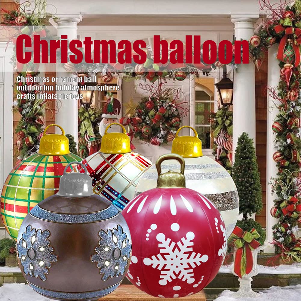 Produktbild von Weihnachtskugel, Aufblasbar, Riesen-Dekoration Aus PVC Für Weihnachten