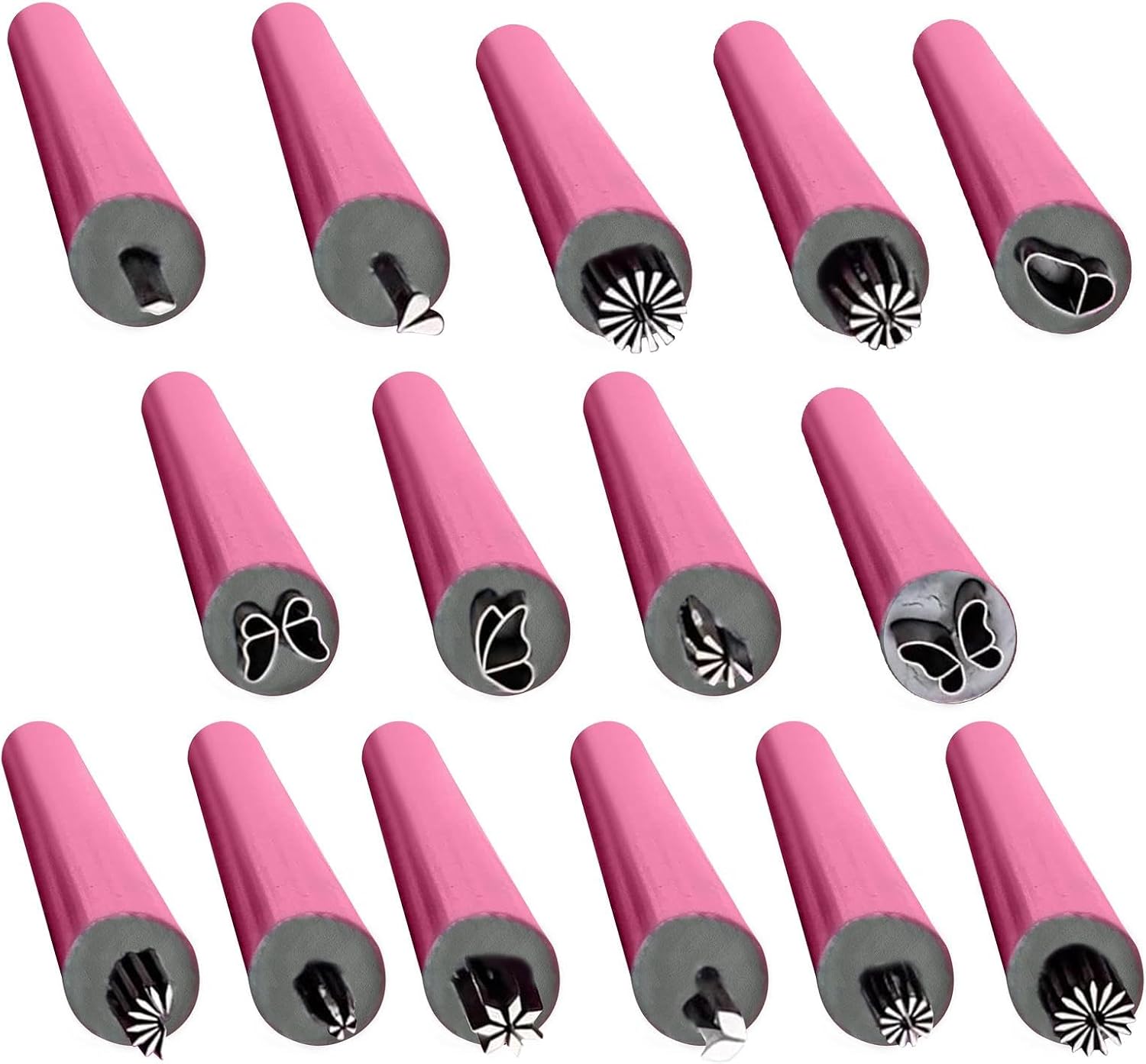 Nail Stamper Kit, 15 x Nail Pens, Pattern Stamping Kit, Nail Printer Stamper, Nail Design Tools, False Nail Craft, Creative Nail Stamping, Cute, Professional Nail Stamper for Nails Decorations