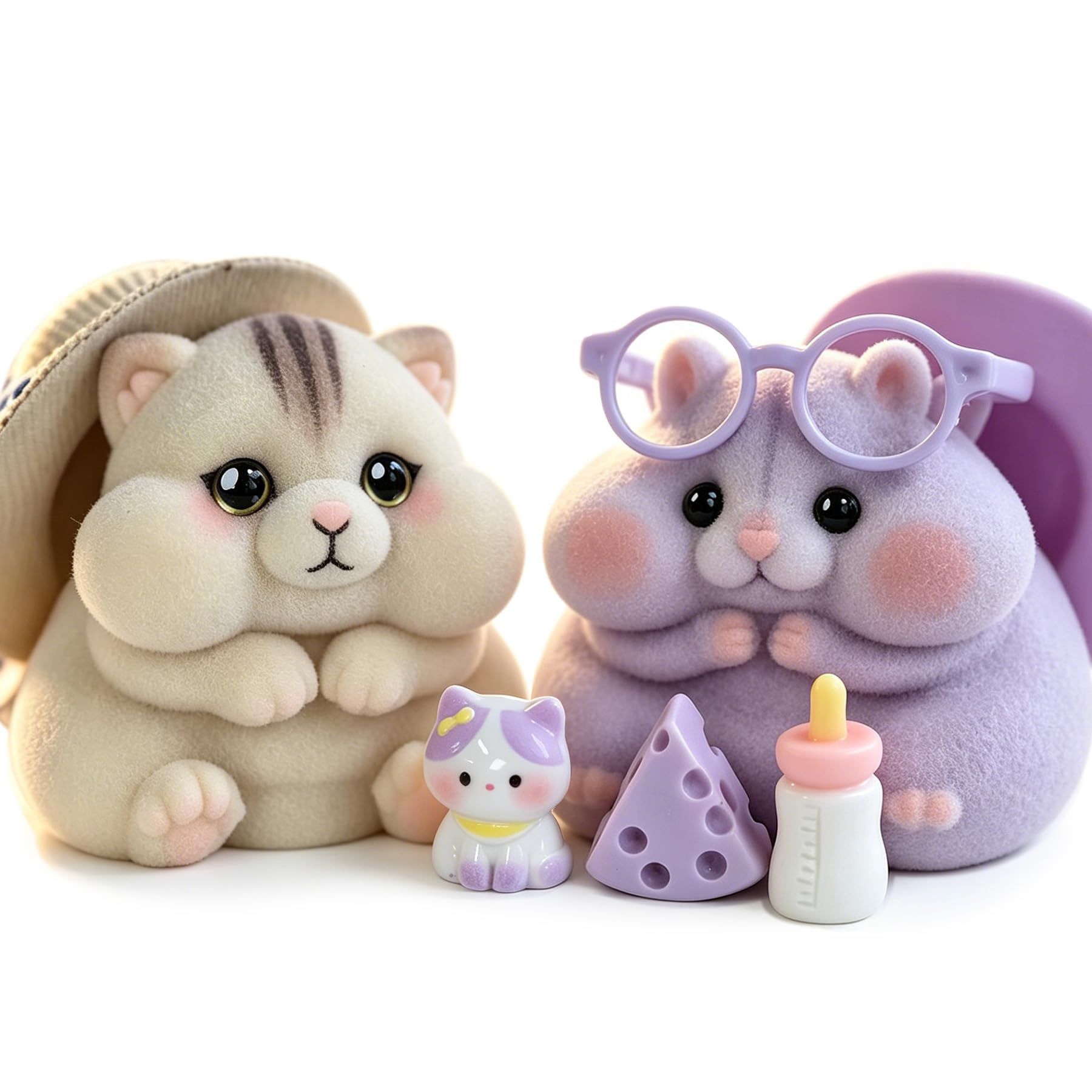 sweet factory ハムスター シャープペンシル　Y2K Amazon.com: 2-Pack Cute Squeeze Handmade Taba Squishy Cat