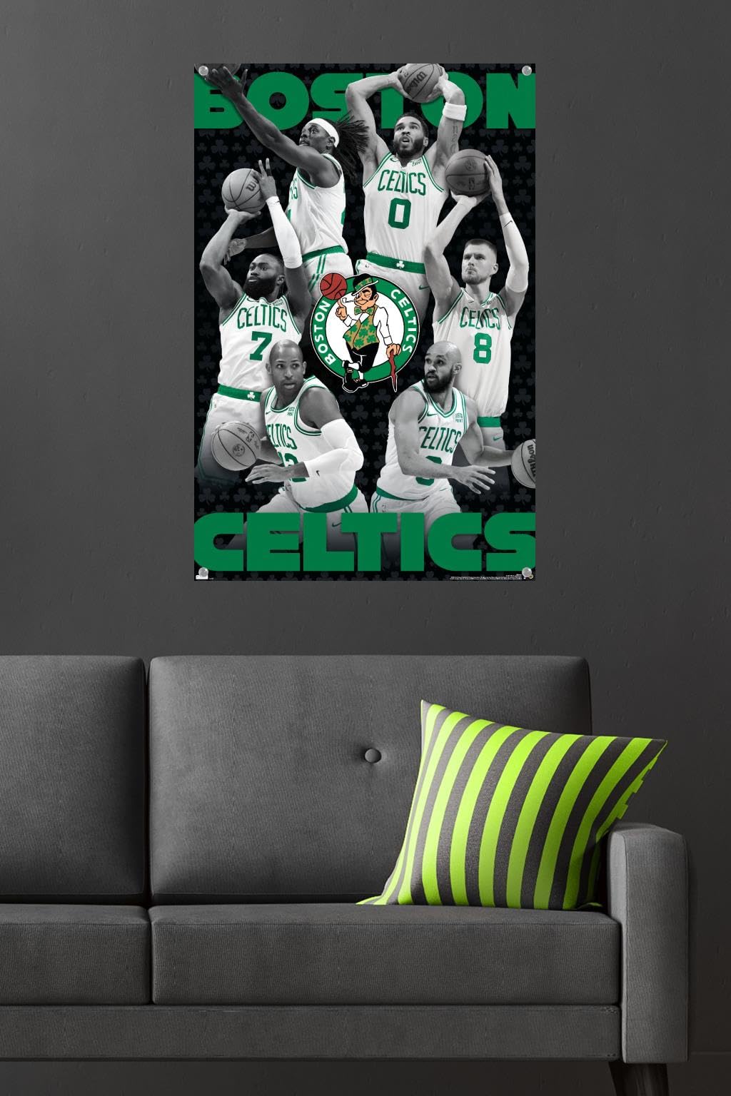 NBA Boston Celtics - Logo de l'équipe des finales NBA 2024