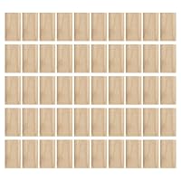 Vista 1 de Kadimendium 50 Uds Espigas Sueltas Domino Tenon Haya Firma Fijación 0.315x1.575 in Amplia Aplicación Beechwood Tenones Sueltos para Carpintería