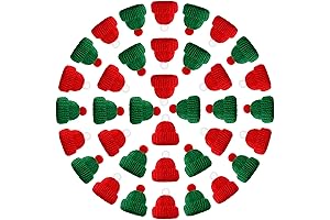 48 Pack - DIY Mini Santa Hats: Creative Fun with Endless Possibilities