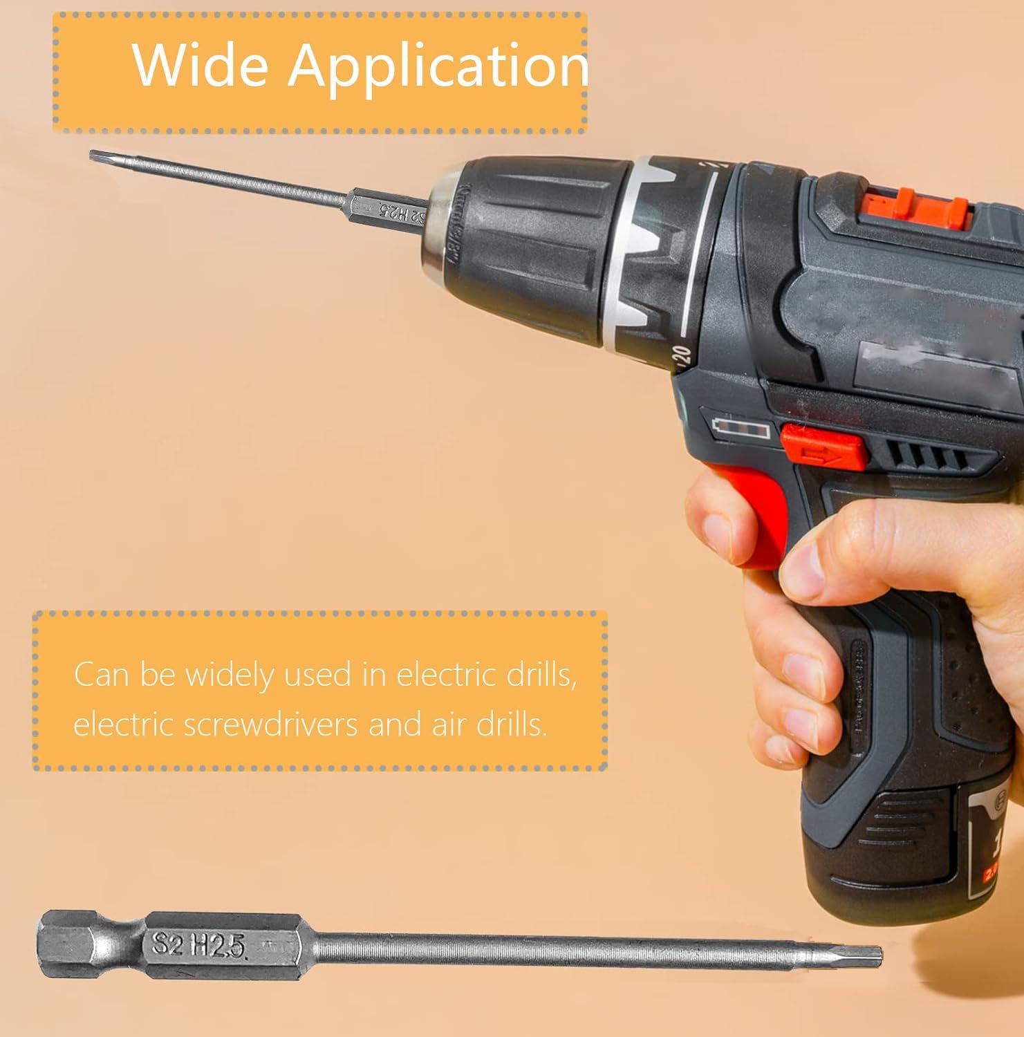 Hammer Drill Cordless Drill Sears 17080 Impact Driver Rc Tool Kit