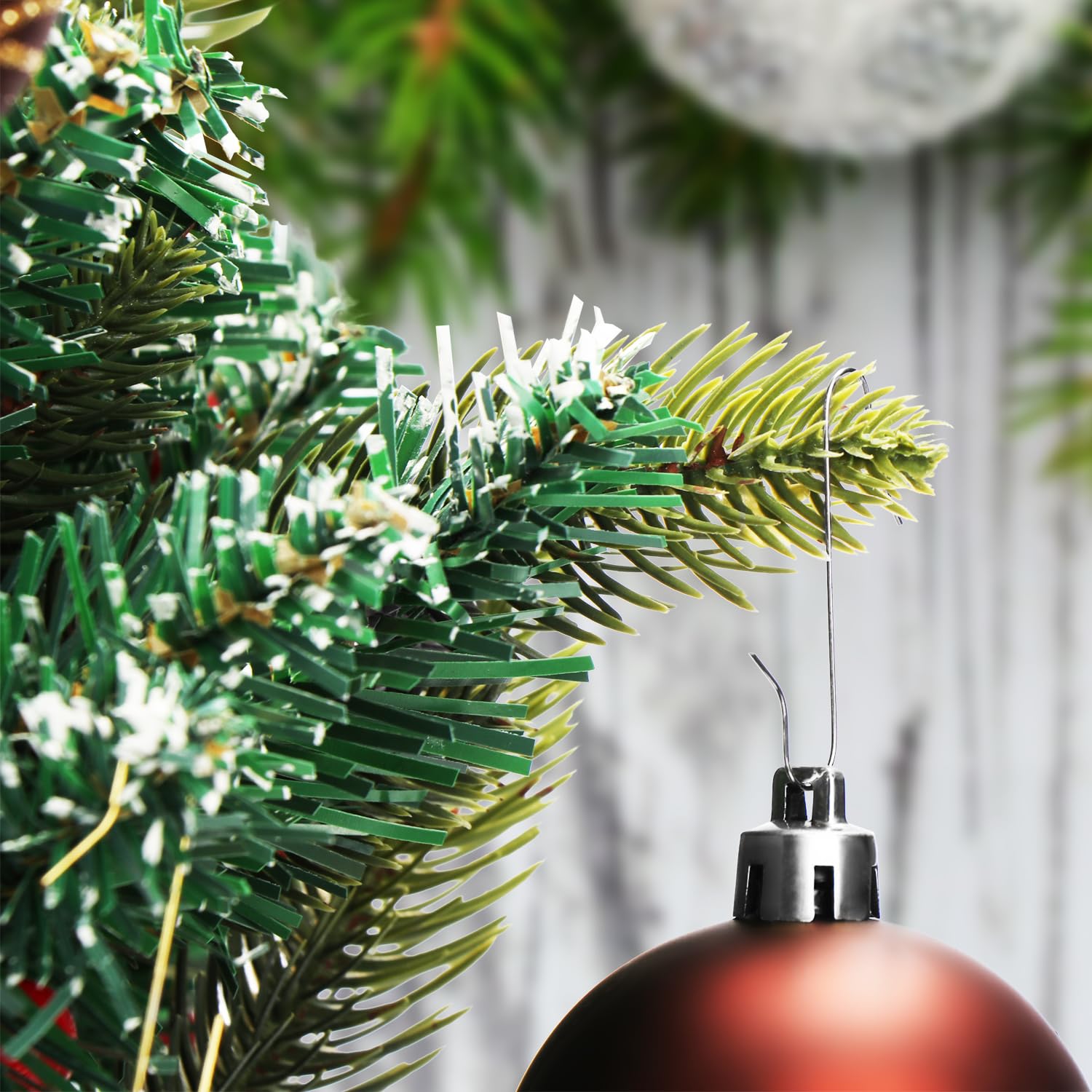 Crochet De Boucher Crochets Pour Boules De Noël Decoration Noel Sapin Vert