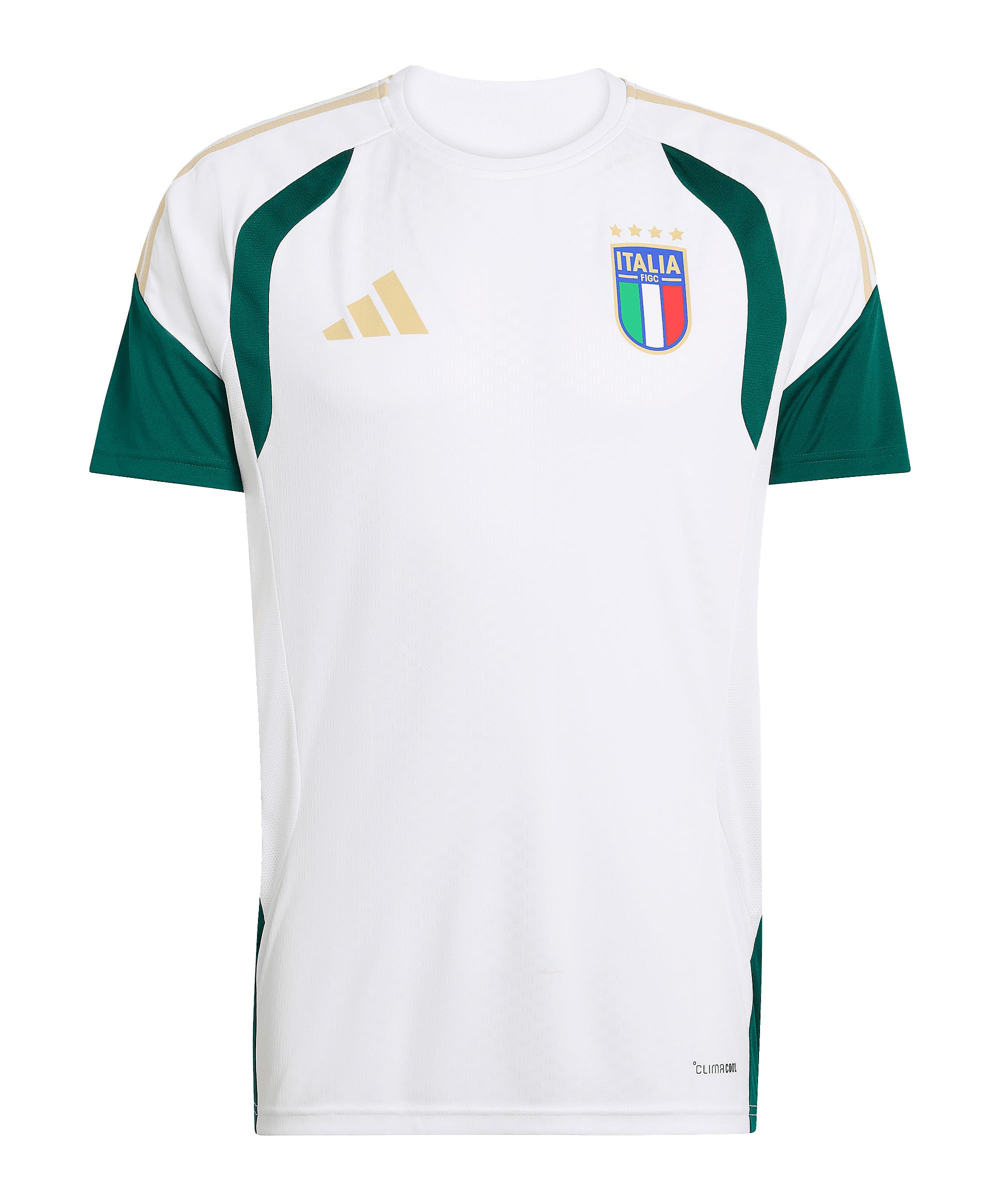 adidas Mens Italy 26 Tiro Training Shirt, White, Size M, Men