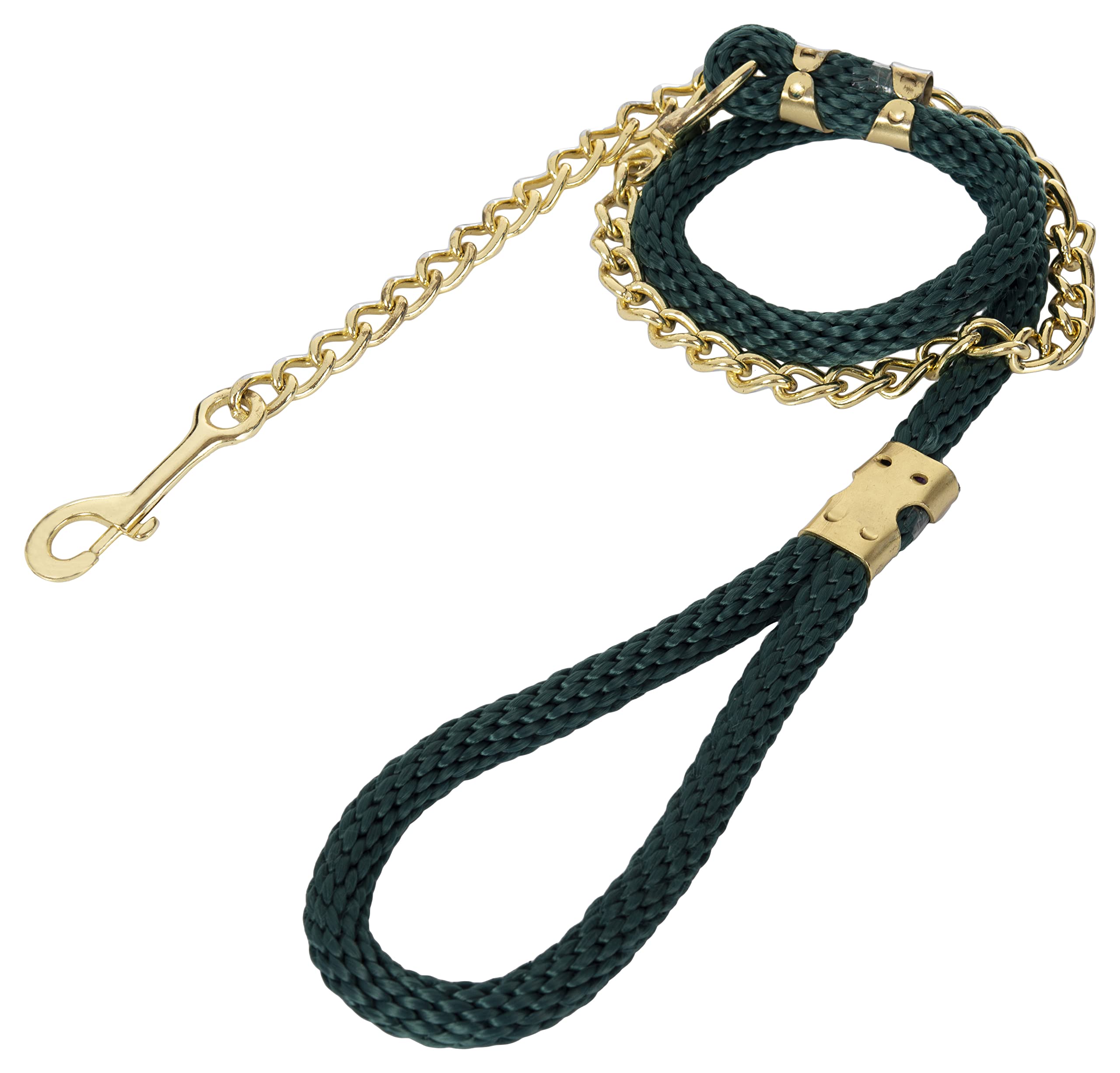 Pet Me Luxury Stylish Rope Leash With Metal Chain And Shank High Strength Ideal For All Dogs (Green, 6Ft),?150 cm (B09MLYZPXD) Amazon Price History, Amazon Price Tracker