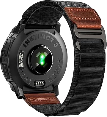 for Garmin Instinct/Instinct 2/3/E 45mm Watch Band Nylon, Loop Band