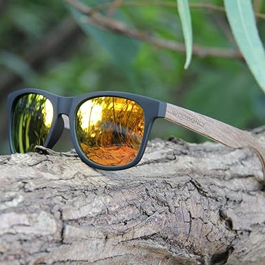 Premium houten zonnebril | Gepolariseerd | Walnoot | Heren en dames | Milieuvriendelijk | Duurzame brillen | Wayfarer-stijl | Cadeau | SixtySix - België Premium houten zonnebril | Gepolariseerd | Walnoot | Heren en dames | Milieuvriendelijk | Duurzame brillen | Wayfarer-stijl | Cadeau | SixtySix - België