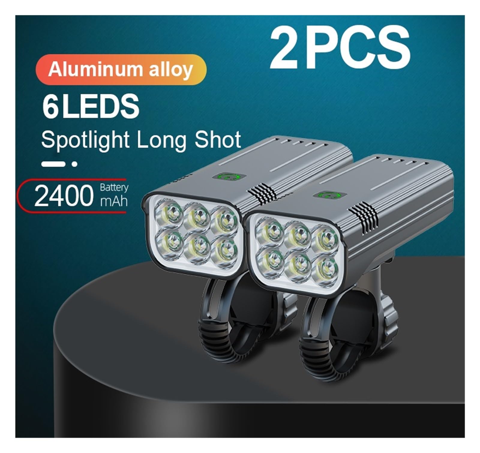 1 Juego de 2 Luces for Bicicleta.