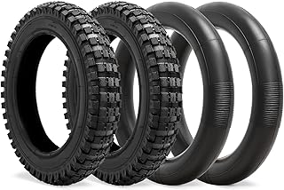12.5x2.75 Tire and Inner Tube,2 Sets Replacement Knobby Tires for Razor MX350 MX400 Dirt Bike Rocket, X-Treme X-560, Compatible with 12 1/2x2 3/4 Electric Scooters