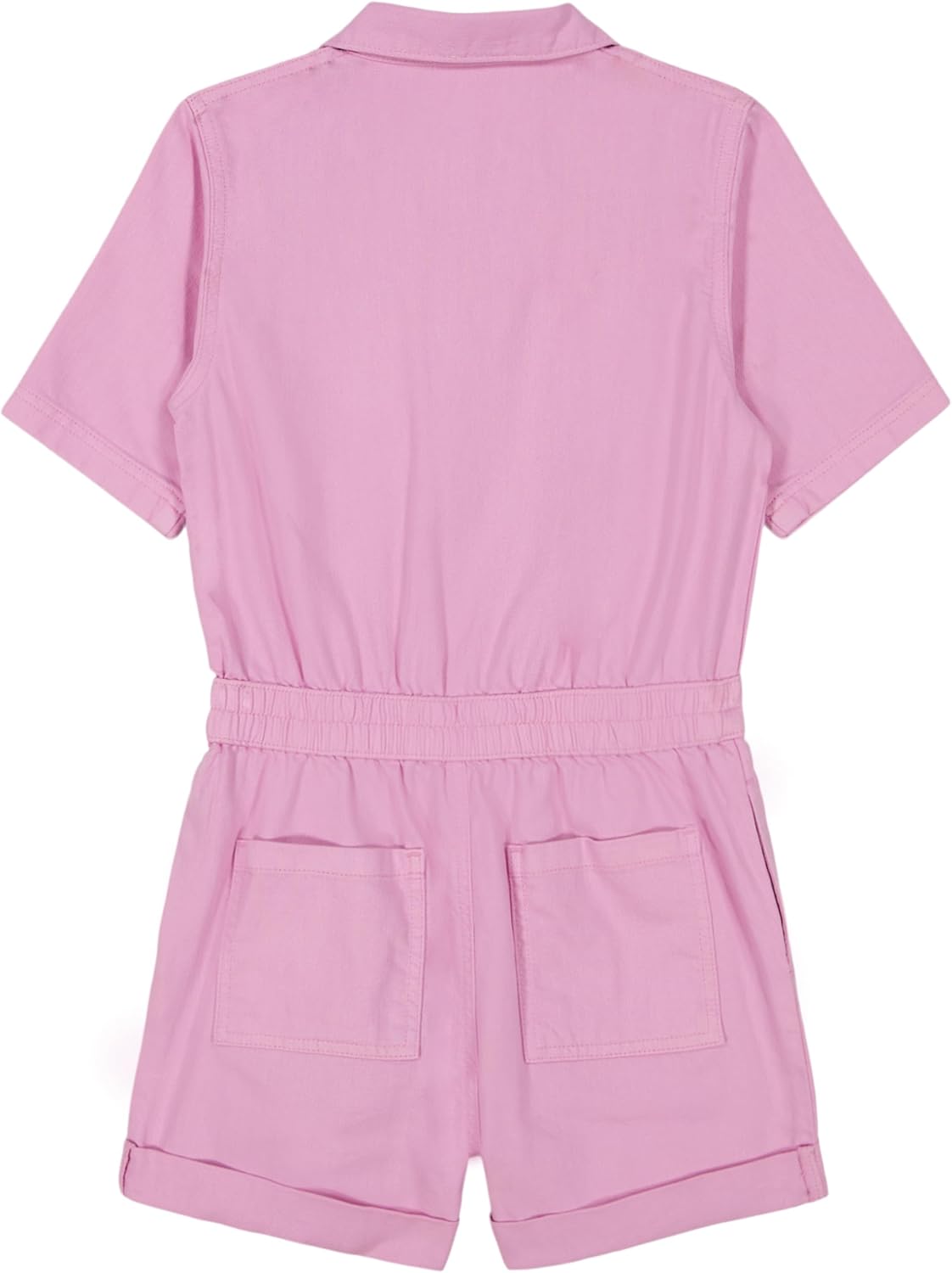 Roxy Girls' Oceanview Jumpsuit, Casual Fit, Short Sleeves & Elastic Waistband