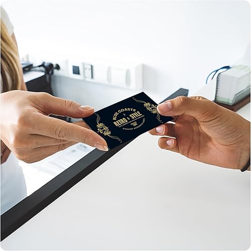 Miniatura 7 de Tarjetas de visita personalizadas con tu logotipo, tarjetas de visita personalizadas, 100 tarjetas imprimibles de doble cara, tarjetas de visita