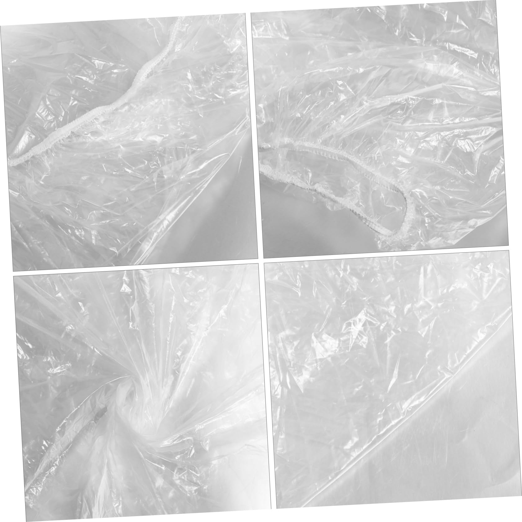 Mobestech Transparent Disposable Car Cover Durable Pe Protective Automobile Cover for Dust and Rain Fit for All Vehicles — view 6