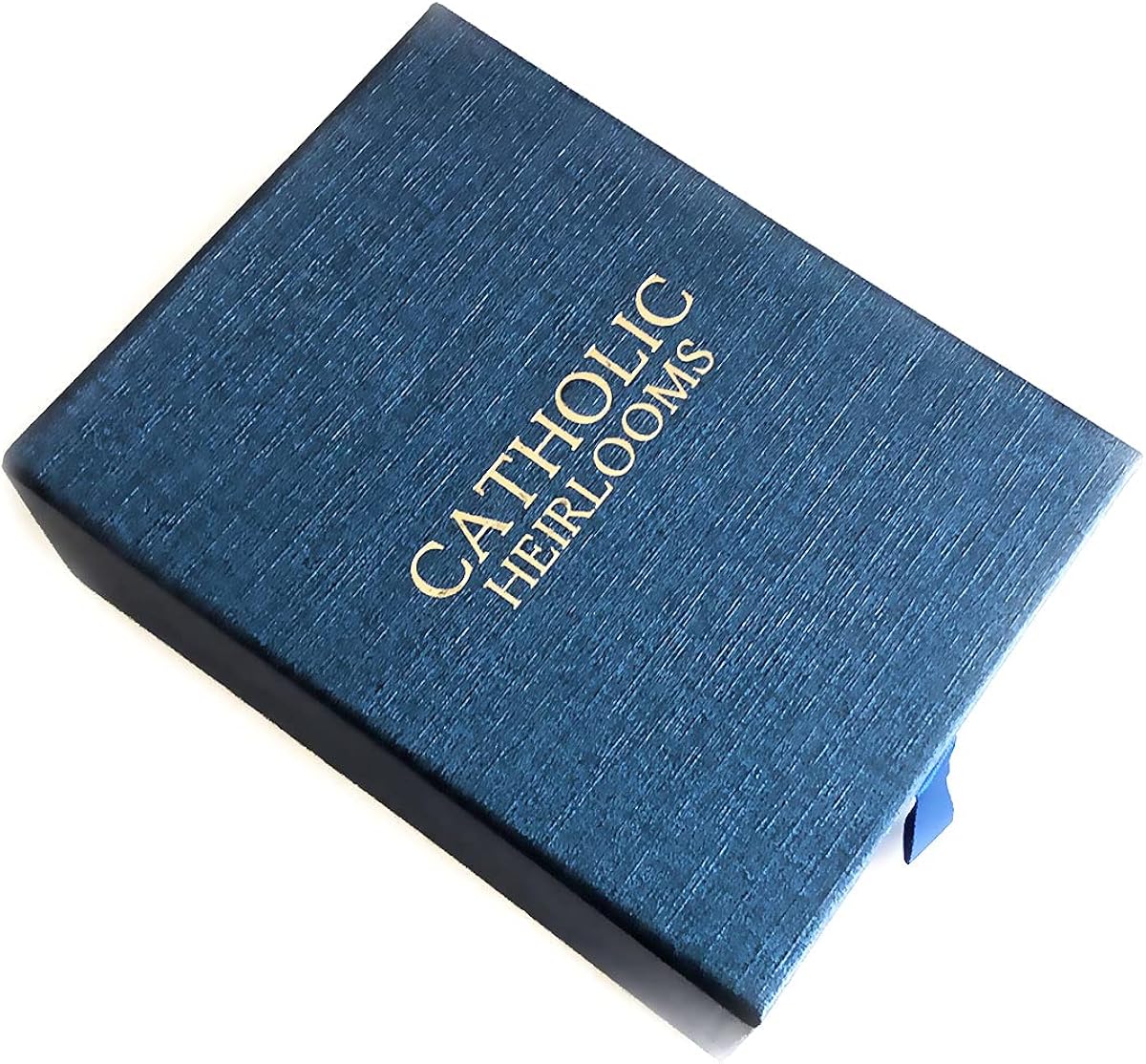 Miniatura 5 de Juego de rosario y pulsera de piedra y cristal Sagrado Corazón de Jesús en caja - Rosario Católico - Rosarios Catolicos - Regalos Católicos -