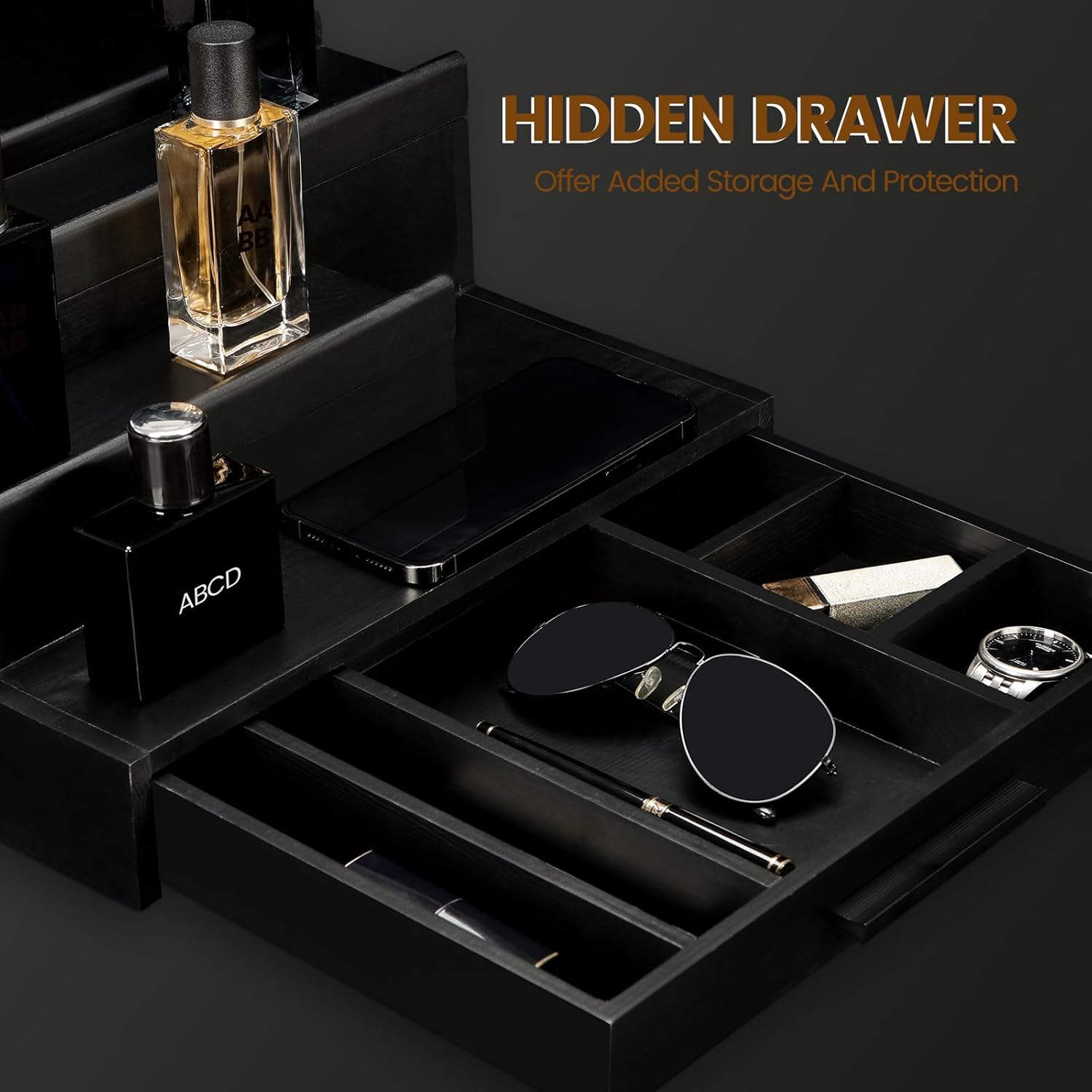 Wooden Cologne Organizer for Men Tier Perfume Pakistan Ubuy