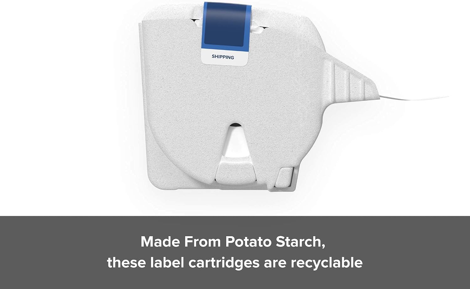 Zebra - ZSB Mailing Labels for Thermal Label Printer, Gray, 2.25 x 4 Inch (Mailing) - Image 4