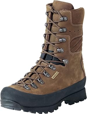Kenetrek Mens Mountain Extreme Non-Insulated Hiking Boots | 10" Tall, Waterproof Windtex Membrane, High-Traction Outsole
