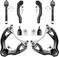 Vista 75 de Detroit Axle - Kit de suspensión frontal de 8 piezas para Dodge Journey 2009-2015, 2 brazos de control inferiores, 2 rótulas, 2 varillas