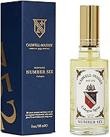 Caswell-Massey Number Six Gold Cap Cologne, Men’s Cologne with Sophisticated Top Notes of Bergamot, Rosemary & White Narcissus with a Premium Lavender Base, 3 Fl Oz