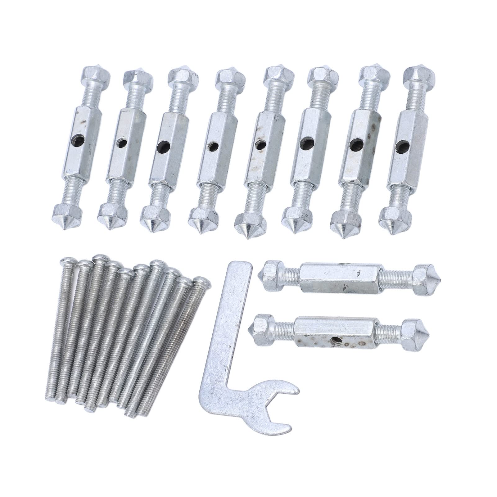 Cassette Repair Device Wall Electrical Box Screw Tool 118 Hard Steel Universal Kit Quick Installation Support Rods Bolt Wrench (Metal Support Rod)