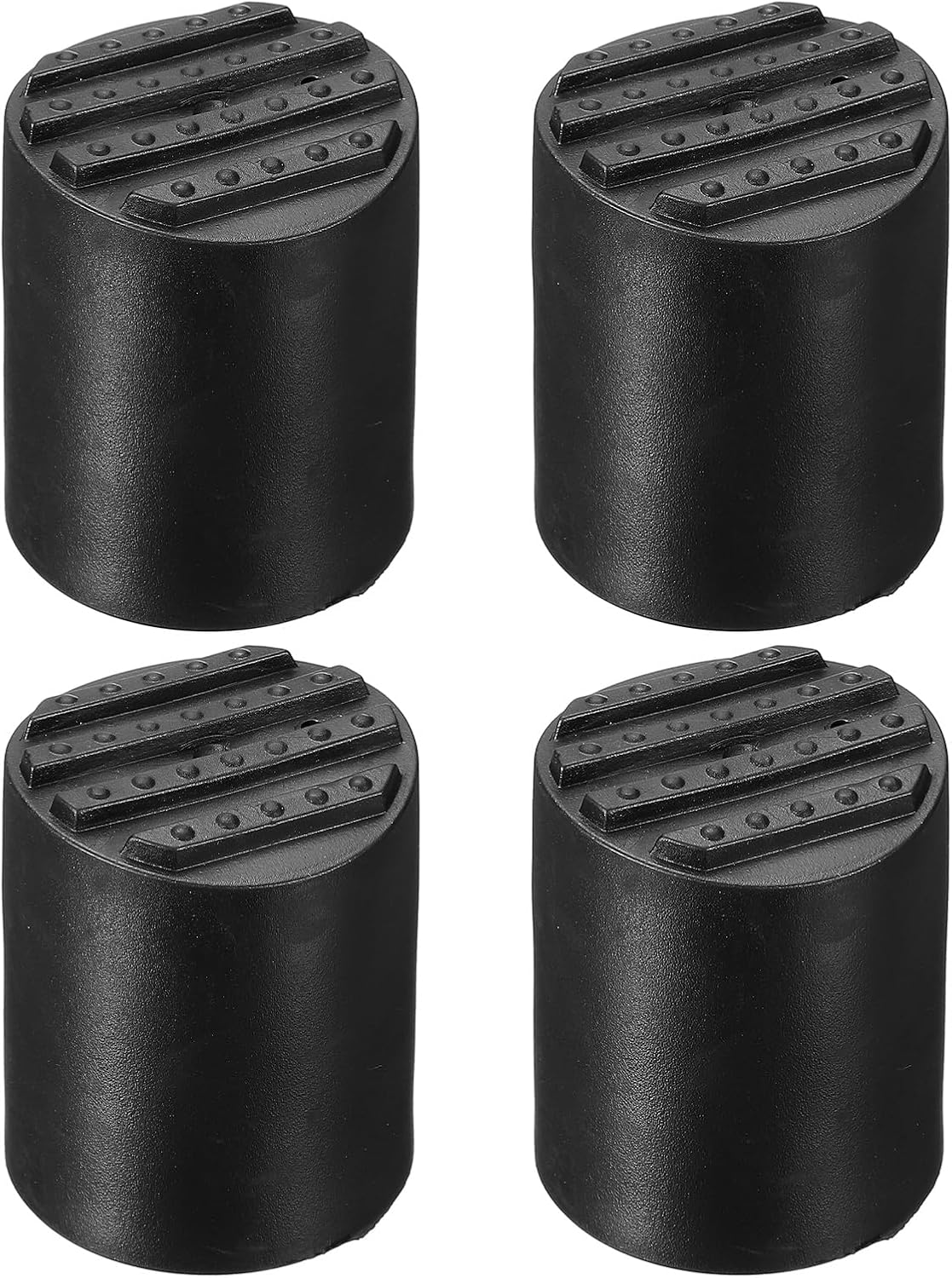 PATIKIL Ladder Non Slip Feet Mat (36mm ID) (4Pcs), Rubber Round Step Ladder Foot Pads Cover Cushion Replacement, Suit for Telescopic Folding Extension Ladders