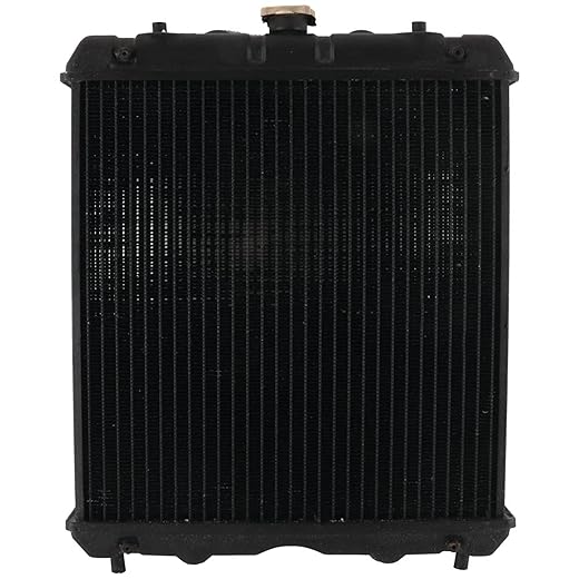 New Complete Tractor Radiator 1906-6325 Compatible with/Replacement for Kubota M6800, M8200, M9000 3A151-17100, 3A151-17101