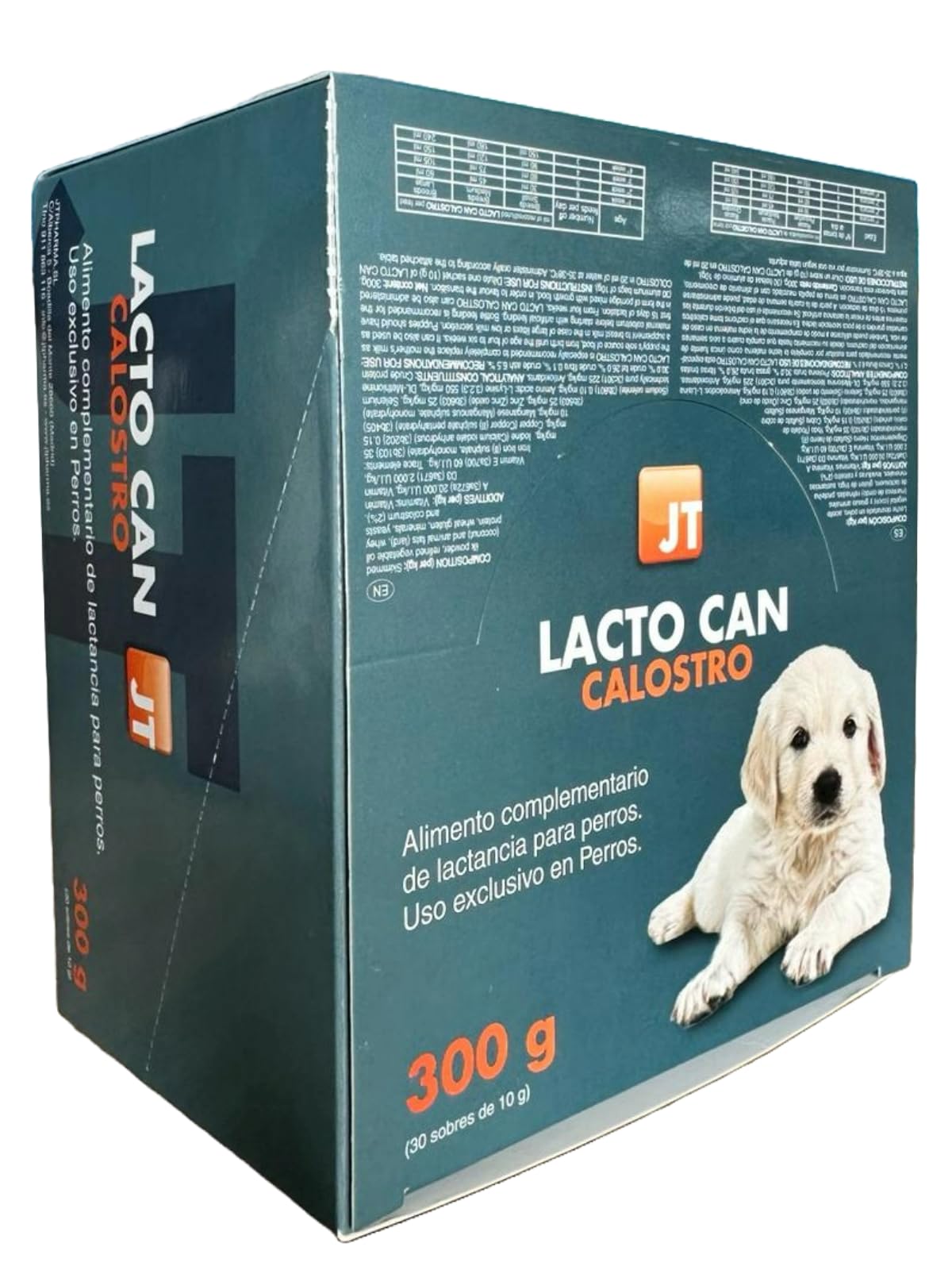 Lacto Can Calostro 30 Sobres de 10 Gramos Alimento complementario de Lactancia para Perros