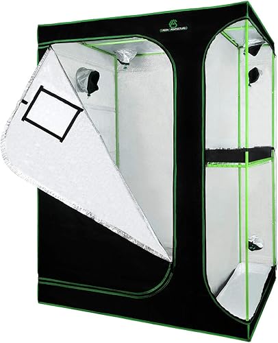 GA Tienda de cultivo 2 en 1 de 60 x 48 x 80 pulgadas, 36 x 24 x 53 pulgadas, 48 x 36 x 72 pulgadas, tienda de cultivo hidropónica reflectante de disponible en Yaxa Venezuela