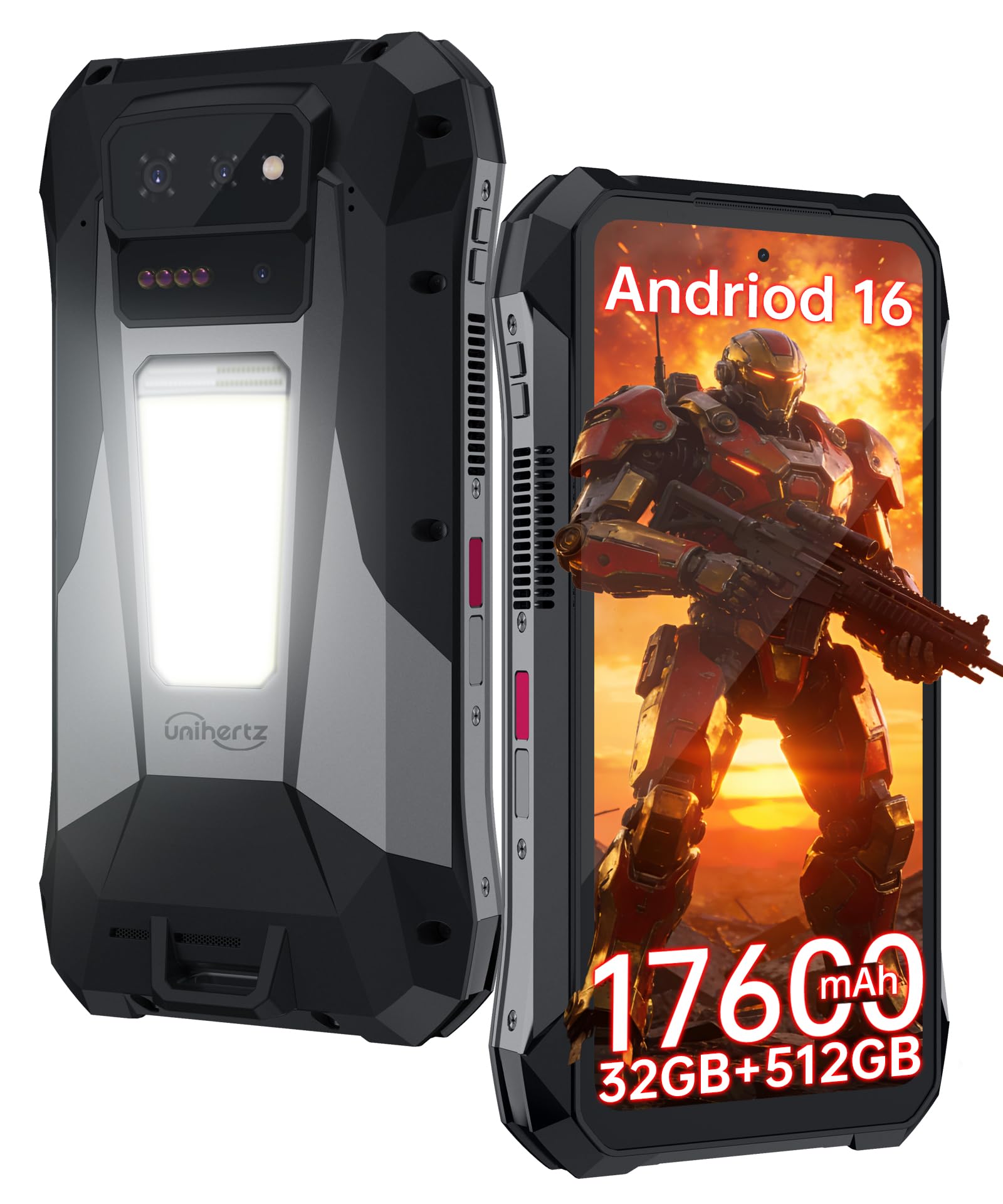 Amazon.com: Tank X 5G Rugged Smartphone, Android 16 Mobile Phones