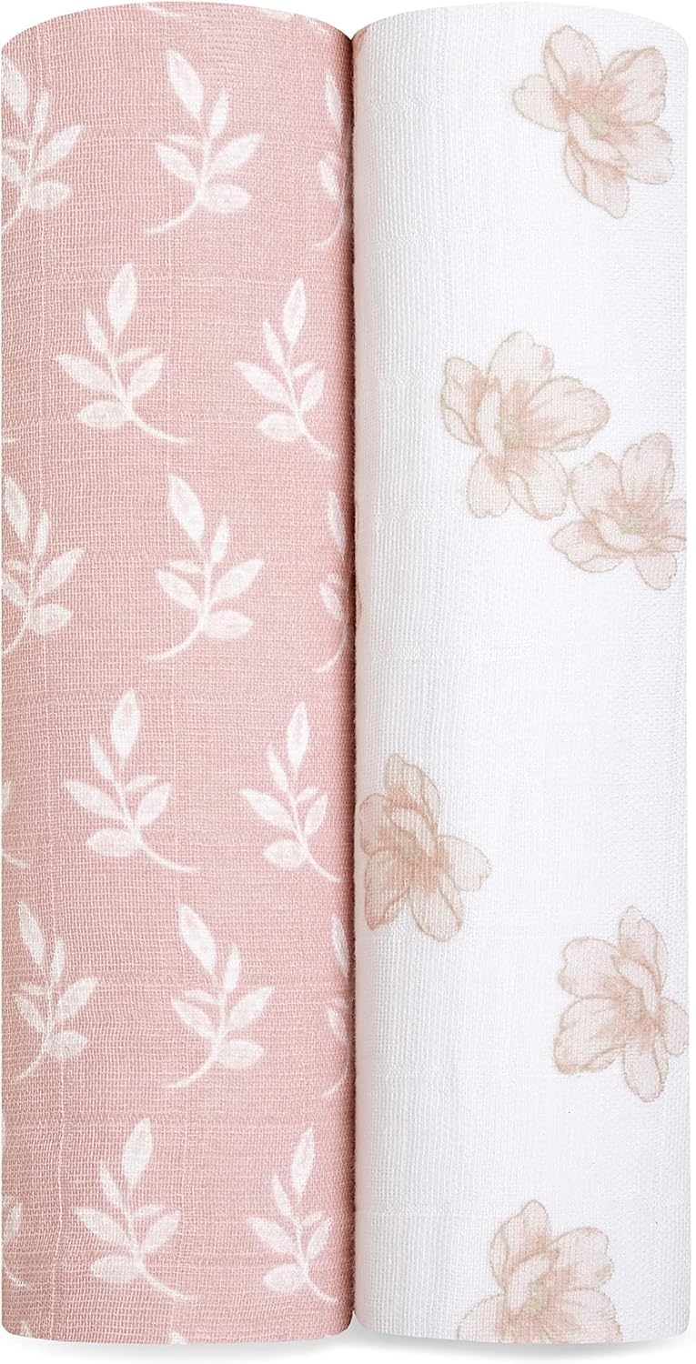 Aden + Anais Aden + Anais™ Boutique Cotton Muslin Swaddles 2 Pack Earthly