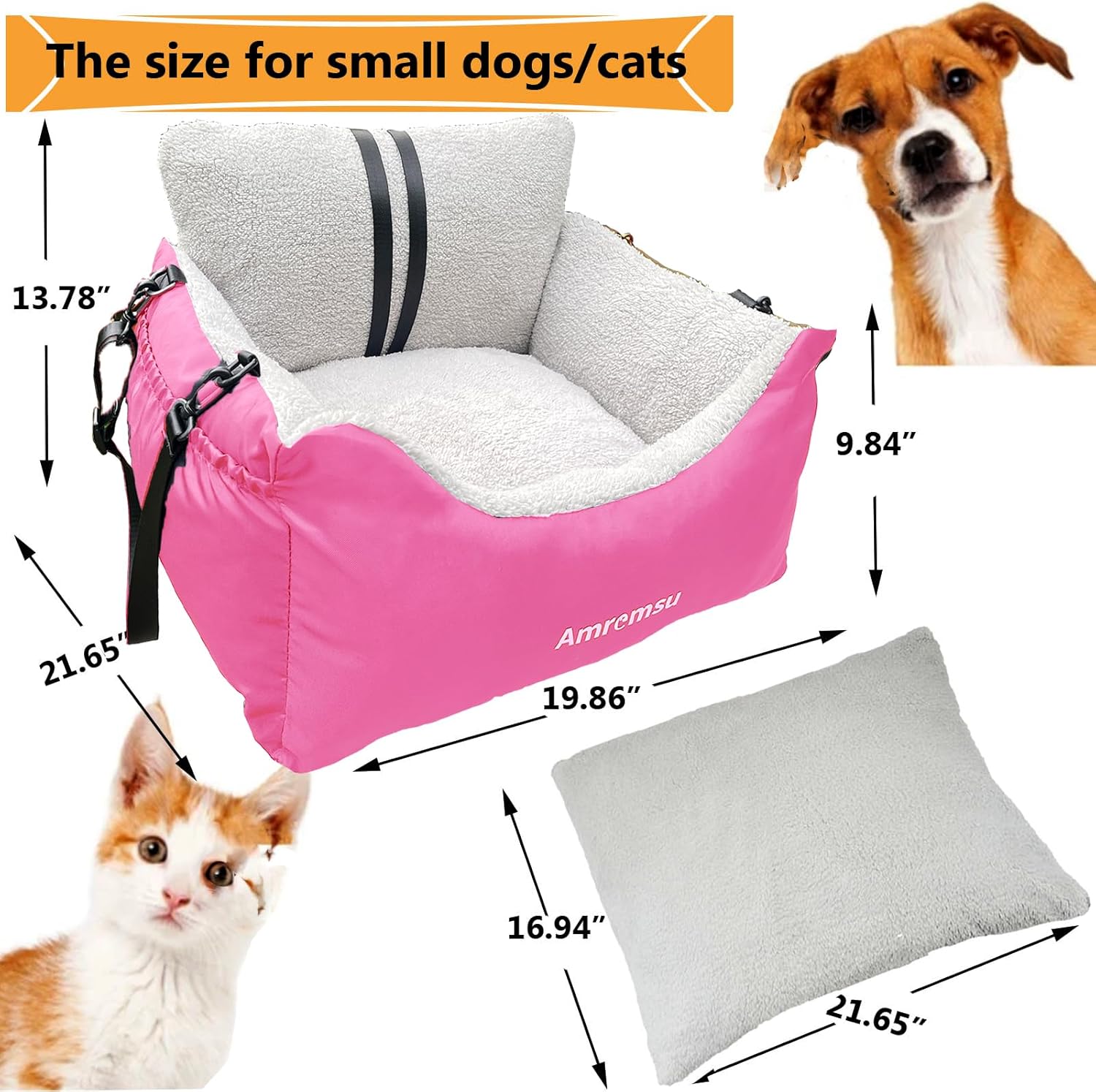 Travel in Comfort: The Ultimate Portable Car Seat for Small Dogs